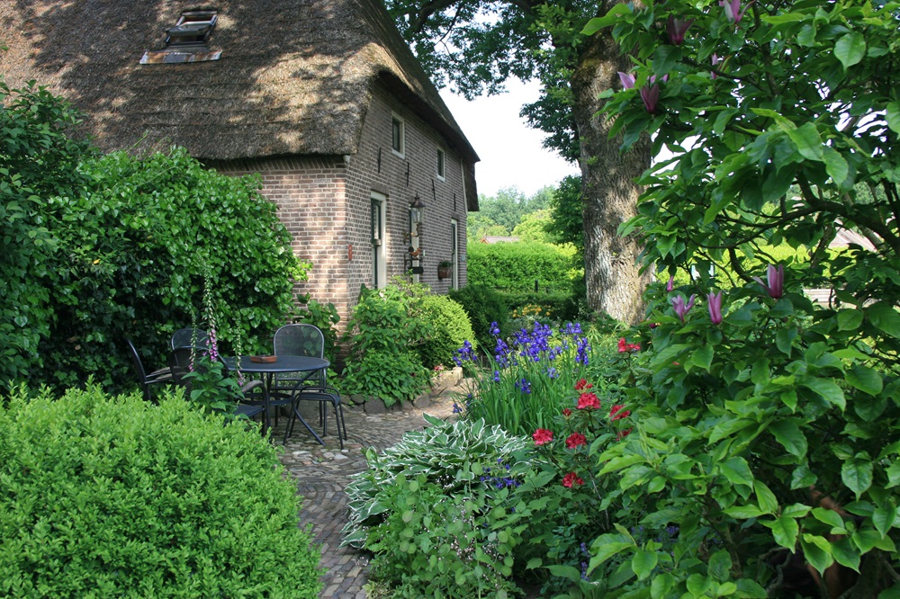 Eigen terras en tuin